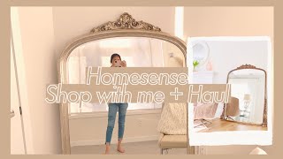 HOMESENSE Shop with me  HAUL  Anthropologie mirror dupe [upl. by Warring830]