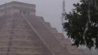 Downpour in Chichen Itza Mexico [upl. by Sioux509]