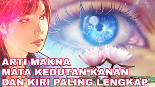 ARTI MAKNA MATA KEDUTAN KANAN DAN KIRI PALING LENGKAPMENURUT KITAB PRIMBON JAWA KUNO [upl. by Gruchot]