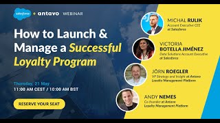 Webinar How to Launch and Manage a Successful Loyalty Program [upl. by Yamauchi]