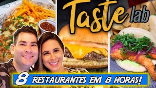 8 Restaurantes em 1 dia no Taste Lab Norte Shopping [upl. by Wolf]