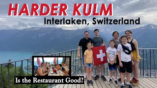 Harder Kulm in Interlaken Is the Restaurant Good [upl. by Garv]