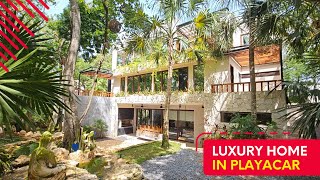 🌴 Discover this luxurious home in Playacar Playa del Carmen [upl. by Atirat98]