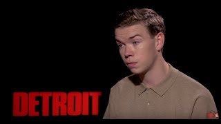 Will Poulter On Difficulty Of Playing An Evil Racist In DETROIT [upl. by Eissirhc]