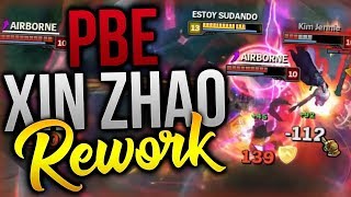 ¡Son TODO MEJORAS  PRIMERAS IMPRESIONES  XINZHAO JUNGLA REWORK PBE [upl. by Yrgoerg]