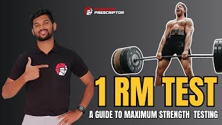 1RM Test Explained for Squat Bench press Deadlift  how to predict 1RM [upl. by Moriyama]