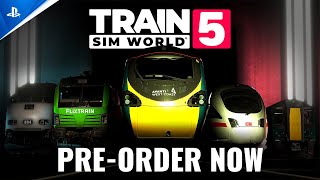 Train Sim World 5 Deluxe Edition  Announce Trailer  PS5 amp PS4 Games [upl. by Trebloc337]