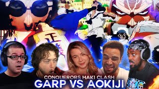 Garp Vs Aokiji  Reaction Mashup [upl. by Dickey147]