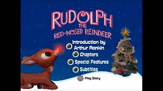 Rudolph the RedNosed Reindeer 2002 DVD Main Menu 1 [upl. by Cinelli]