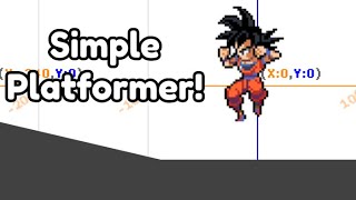 1 of 3 How to make a simple platformer in scratch [upl. by Nirad]