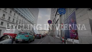 4K  CYCLING THROUGH THE STREETS OF VIENNA  2022  CITY TOUR [upl. by Eneliak]