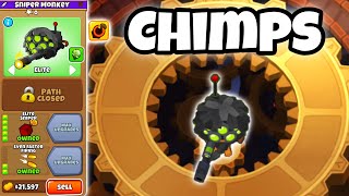 Simple Chimps Strategy For Geared Chimps in Bloons TD 6 [upl. by Lepine]