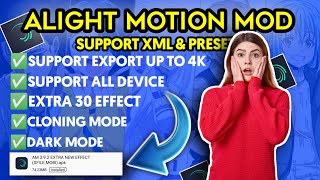 Download ALIGHT MOTION Mod Apk  Extra New Features [upl. by Karla]