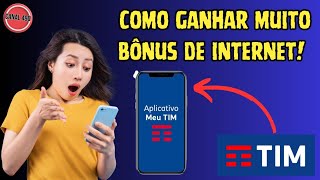 COMO FAZER RECARGAS NA TIM E GANHAR MUITO BÔNUS DE INTERNET [upl. by Nehgam287]