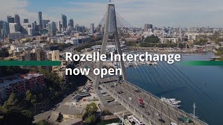 WestConnex Rozelle Interchange  NOW OPEN [upl. by Aneri]