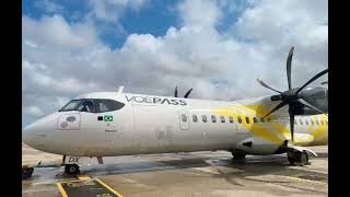 ATR 72 STALL WARNING ALARM voepass 2283 voepass2283 avião [upl. by Griffith12]