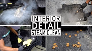 How To Steam Clean a Vehicle  The Detail Geek [upl. by Ibot21]