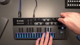 Donner releases B1 Bass Synthesizer Major Firmware update V110 Introduces SONG MODE [upl. by Ryder391]