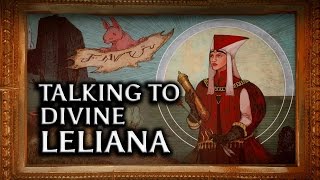 Dragon Age Inquisition  Talking to Divine Leliana Unhardened [upl. by Ailedroc]