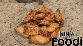 Lets Cook 15 Frozen Wings At Once in the Ninja Foodi [upl. by Eimar159]