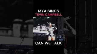 Tevin Campbell ‘Can We Talk’  Mya at One Music Fest Atlanta 2022 [upl. by Ahsemaj]