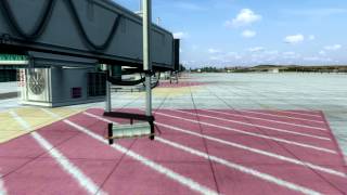 HDFSX Izmir Adnan Menderes Airport Scenery Video [upl. by Nydroj]