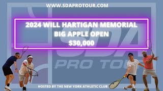 2024 Will Hartigan Memorial Big Apple Open Semi Final [upl. by Solracesoj]