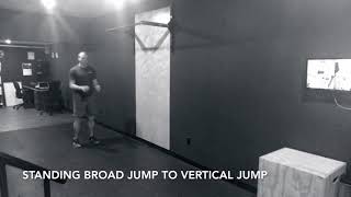 Standing Broad Jump To Vertical Jump [upl. by Beatrisa794]