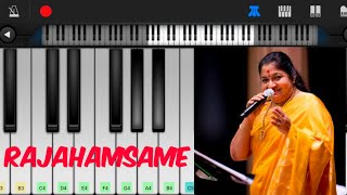 Rajahamsame  Piano Tutorial  Chamayam [upl. by Irtimid]