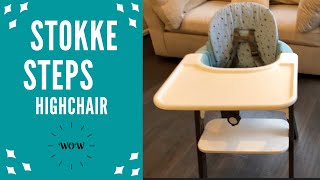 STOKKE STEPS HIGHCHAIR REVIEW [upl. by Eita]