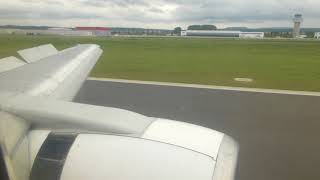 Landing at Kassel Calden in a Cobrex Trans B733 [upl. by Milka]