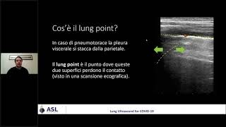 Ecografia polmonare per le USCA 6  Pneumotorace [upl. by Penthea]