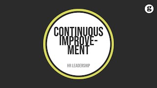 Continuous Improvement [upl. by Saw]