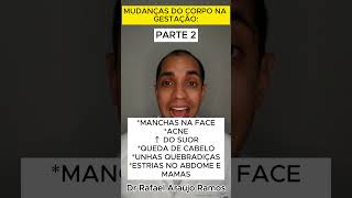 MUDANÇAS FISIOLÓGICAS DA GESTAÇÃO  PARTE 2 fisioterapia ginecologista fisioterapiapelvica [upl. by Yeargain]