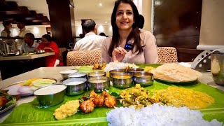 Tasting Bengaluru’s Popular NAGARJUNA ANDHRA VEG Meals After Ages 100 Veg Bhojanam Paneer Sholay… [upl. by Zondra]