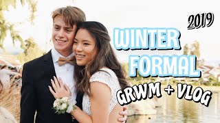 WINTER FORMAL GRWM  VLOG 2019 junior year  Vanessa Nagoya [upl. by Aysan123]