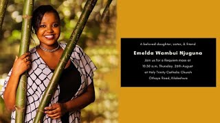 A beloved daughter sister amp friend Emelda Wambui Njuguna [upl. by Sadick]