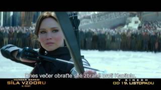 Hunger Games Síla vzdoru 2 část CZ  oficiální český online spot [upl. by Nosral]