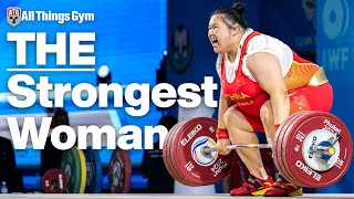 Li Wenwen Training Hall  145kg Sn 180kg CampJ at 2024 Weightlifting World Cup [upl. by Yelsiap]