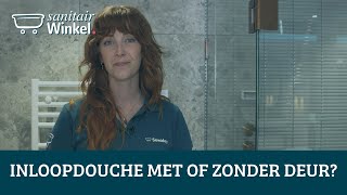 Inloopdouche met of zonder deur [upl. by Cecily]