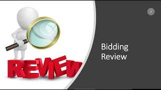 Bidding Review and Test [upl. by Mauretta229]