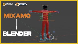 How to use Mixamo Rig to make Animations in Blender [upl. by Bathsheeb617]