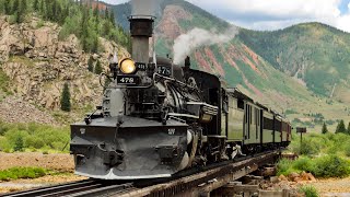 Durango Railfair Steam Trains [upl. by Brade]