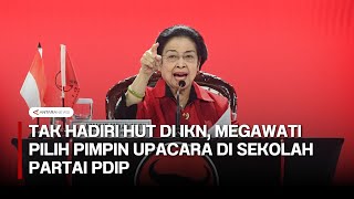 PDIP pastikan megawati tidak akan hadiri HUT di IKN [upl. by Eduino]