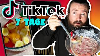 7 TAGE TikTok TREND REZEPTE essen [upl. by Olemrac]