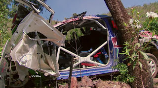 WRC Crash Compilation with JariMatti Latvala massive crash from Rally Portugal 2009 [upl. by Asirehc]