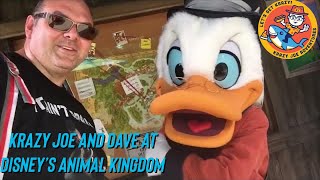 Krazy Joe amp Dave Perillo at Disney’s Animal Kingdom [upl. by Yhtak]