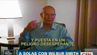 Entrevista a Wilbur Smith por Eugenia Zicavo [upl. by Retxed401]