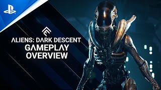 Aliens Dark Descent  Gameplay Overview Trailer  PS5 amp PS4 Games [upl. by Tikna]