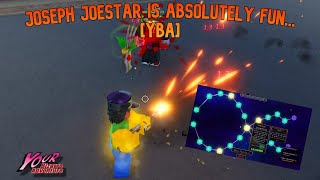 YBA JOSEPH JOESTAR HAMON IN THE NEW YBA UPDATE IS SO FUN FULL SHOWCASE [upl. by Dloraj]